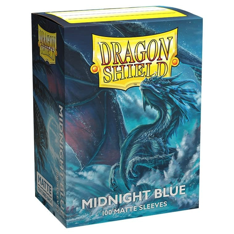 Supplies: Dragon Shield Sleeves - Standard - Matte Midnight Blue