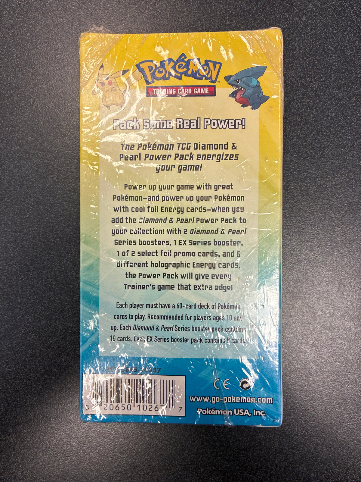 Gible Diamond & Pearl Power Pack (Contains 1 Random EX Series Booster + More)
