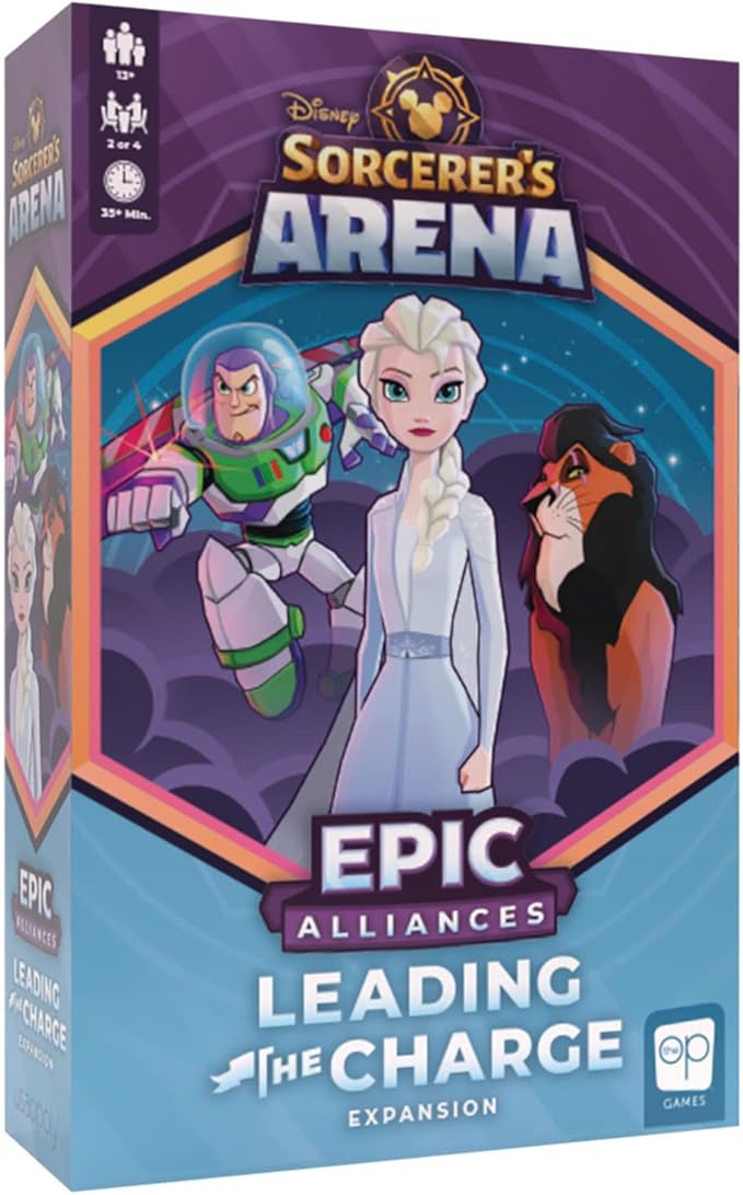 Board Games: Disney Sorcerer’s Arena: Epic Alliances Leading The Charge Expansion