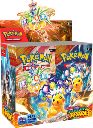 Pokemon TCG: Scarlet & Violet 08 Surging Sparks- Booster Box Double Infinity Gaming Pokemon TCG: Scarlet & Violet 08 Surging Sparks- Booster Box Double Infinity Gaming