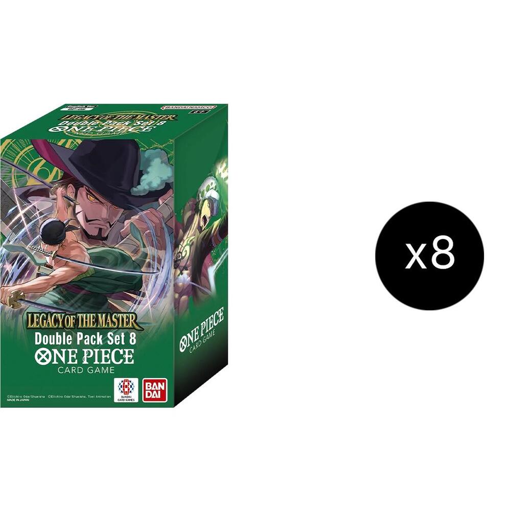 One Piece: Double Pack Volume 8 Display (DP-08)