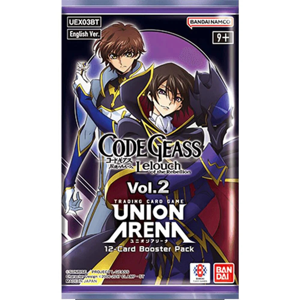Union Arena: CODE GEASS: Lelouch of the Rebellion Vol.2 Booster Pack