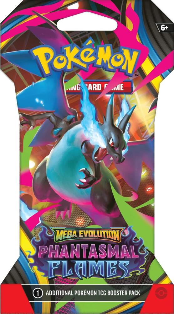 Pokemon: Phantasmal Flames ME02: Sleeved Booster Pack – Double