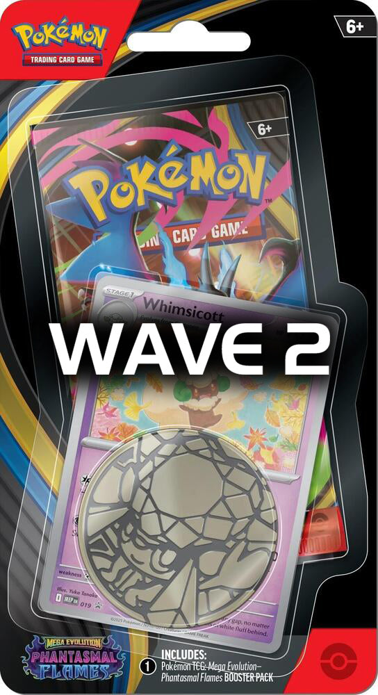 Pokemon: Phantasmal Flames ME02: Checklane Blister (WAVE 2)