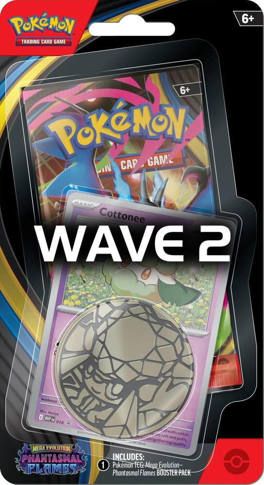 Pokemon: Phantasmal Flames ME02: Checklane Blister (WAVE 2)