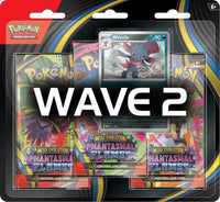 Pokemon: Phantasmal Flames ME02: Three Pack (WAVE 2)