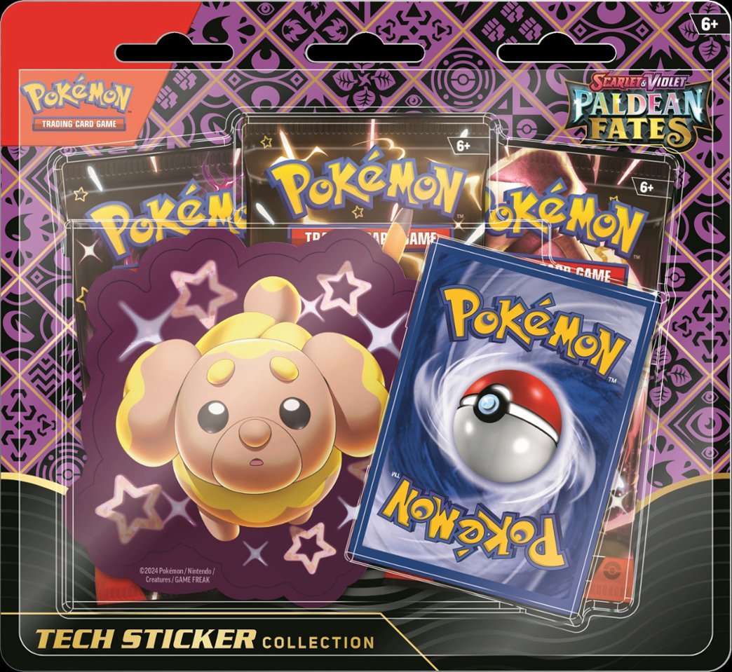 Pokemon: Paldean Fates: Tech Sticker Collection
