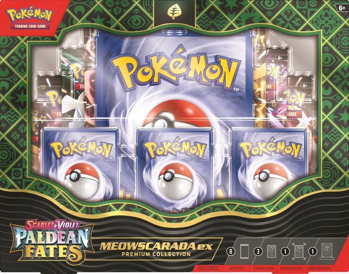 Pokemon: Paldean Fates- Pokémon ex Premium Collection Box – Double Infinity  Gaming