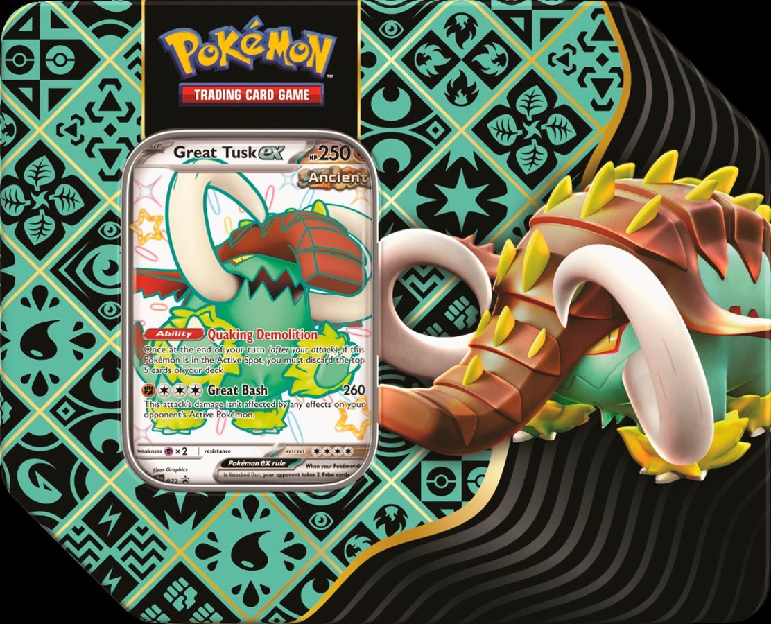 Pokemon: Paldean Fates- Tin – Double Infinity Gaming