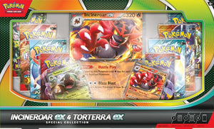 Pokemon: Incineroar ex & Torterra ex Special Collection
