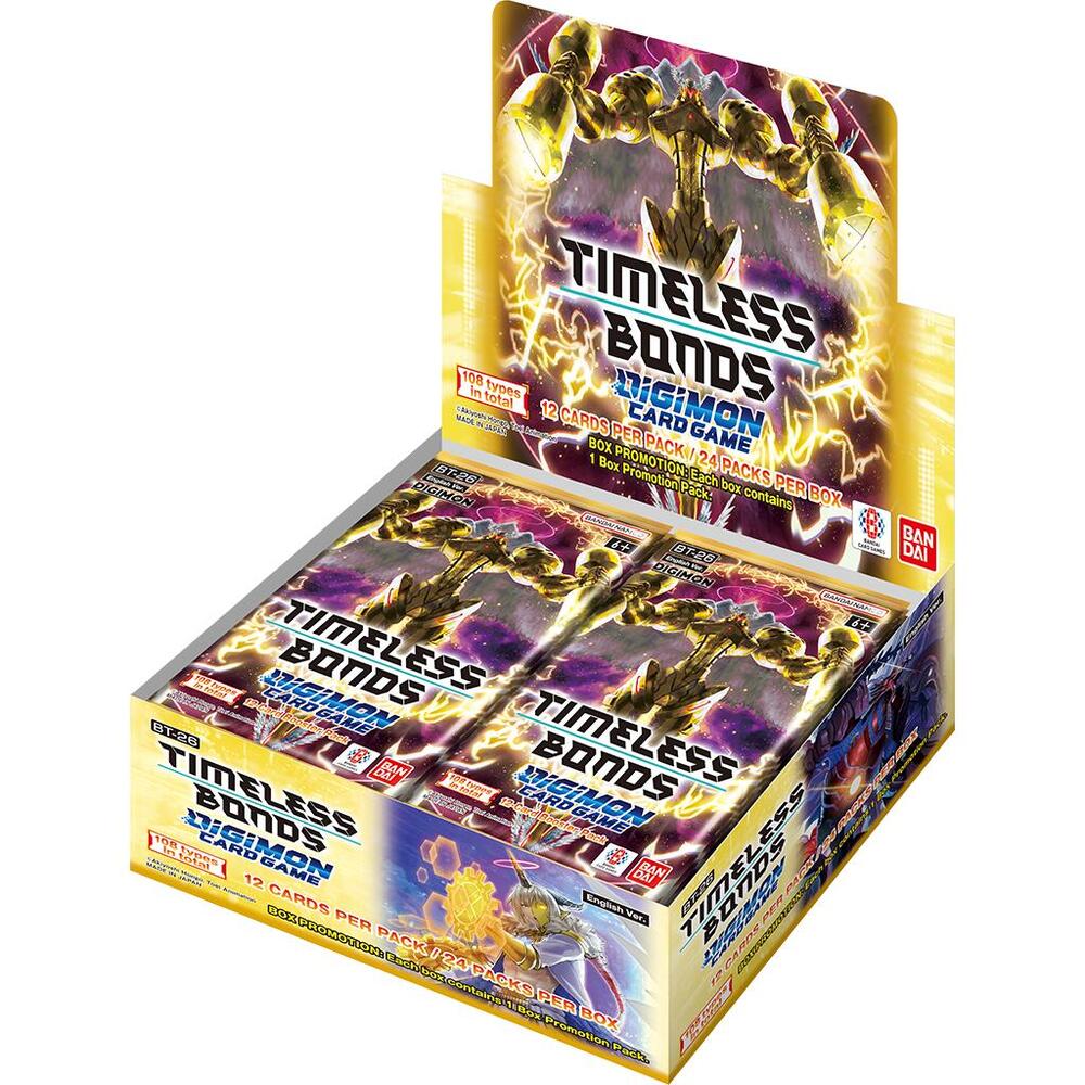 Digimon Card Game: Timeless Bonds Booster Box (Bt26) (24Ct) (Presale - Expected Release Date September 4th, 2026)