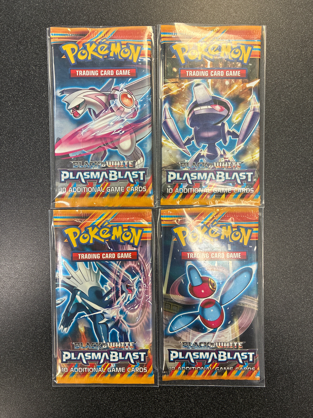 Plasma Blast Booster Pack Art Set (4)