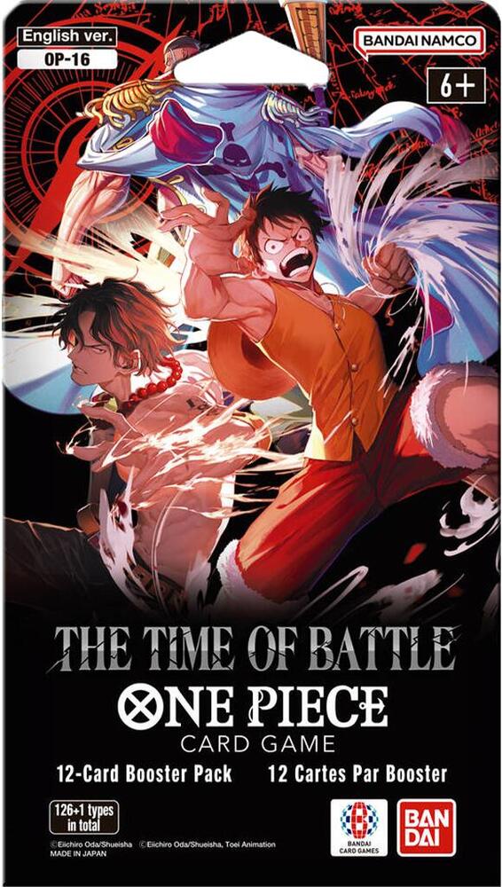 One Piece The Time of Battle OP-16 Sleeved Booster Pack