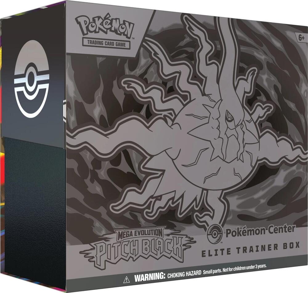 Pokemon: Mega Evolution: Pitch Black: (Me05) POKEMON CENTER Elite Trainer Box