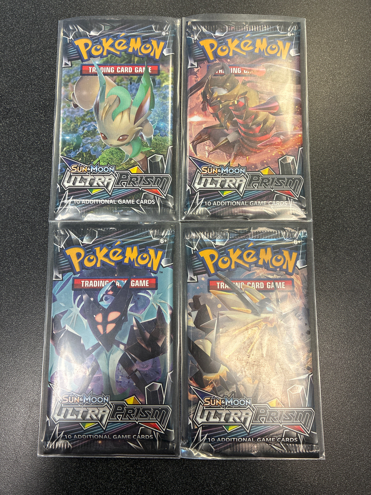 Ultra Prism Booster Pack Art Set (4)