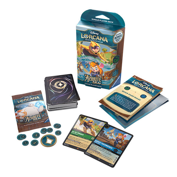 Disney Lorcana: Azurite Sea Starter Deck (Presale)