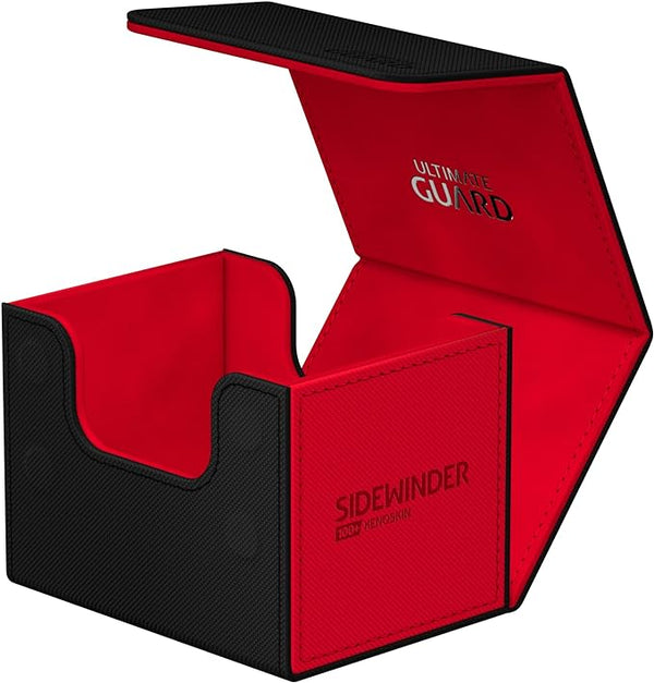 Supplies: Deck Case: Sidewinder 100+ Standard Size Synergy- Black/Red