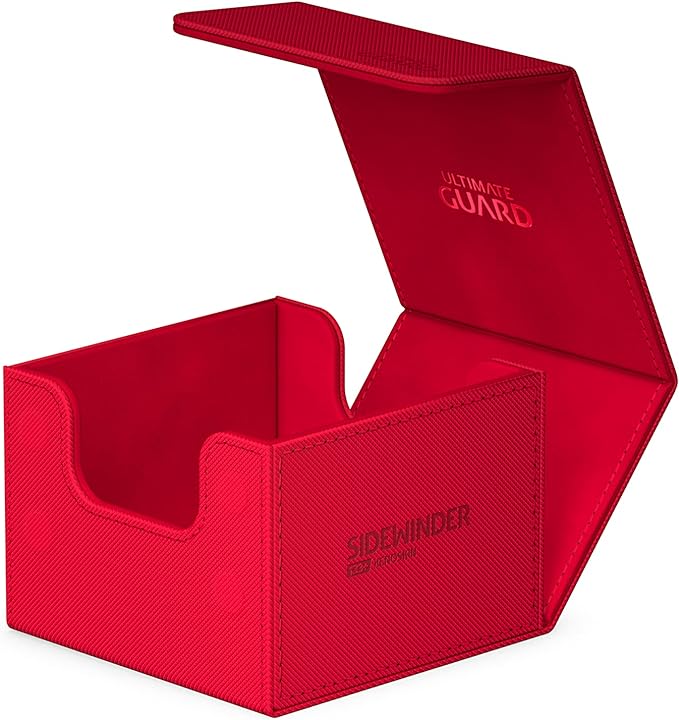 Supplies: Deck Case: Sidewinder 133+ Standard Size Monocolor- Red