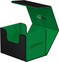 Supplies: Deck Case: Sidewinder 100+ Standard Size Synergy- Black/Green