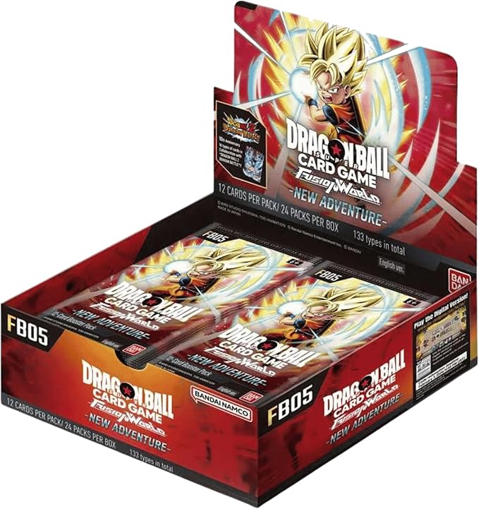 Dragon Ball Fusion World FB05 New Adventure Booster Box