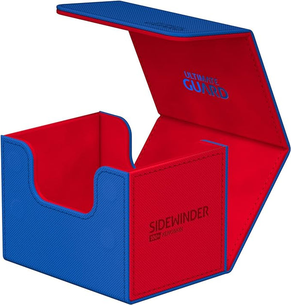 Supplies: Deck Case: Sidewinder 100+ Standard Size Synergy- Blue/Red