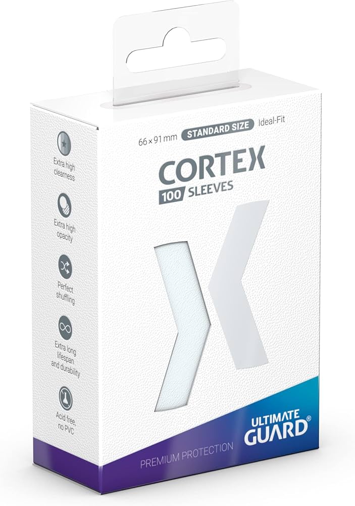 Supplies: Ultimate Guard: Cortex Standard Size - Matte Transparent