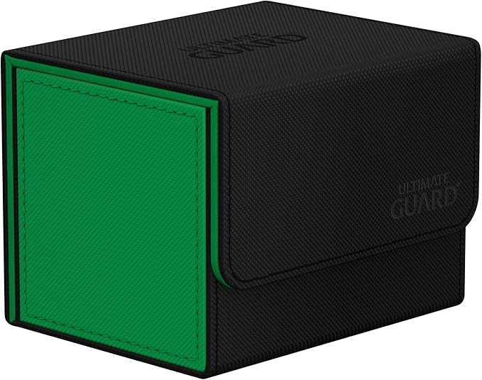 Supplies: Deck Case: Sidewinder 100+ Standard Size Synergy- Black/Green