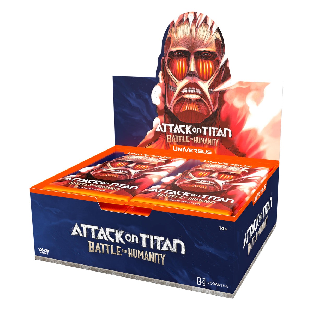 UniVersus CCG: Attack on Titan Battle for Humanity- Booster Display (Presale)