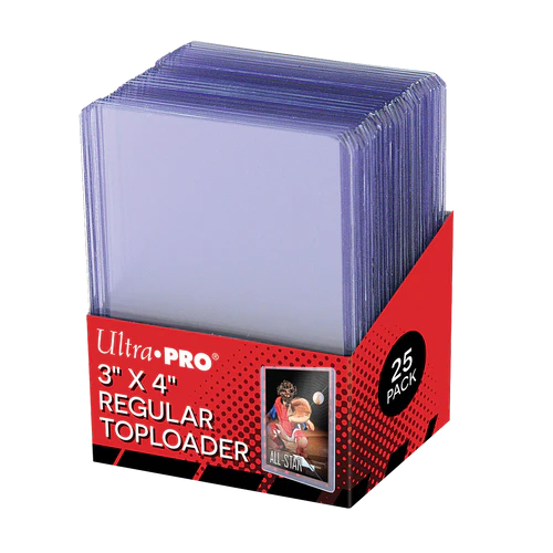 Supplies: 3" x 4" Clear Regular Toploaders (25ct) for Standard Size Cards