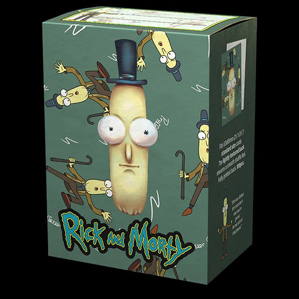Supplies: Dragon Shield Sleeves: Standard- Brushed Rick & Morty 'Mr. Poopy Butthole' (100 ct.) (Presale)