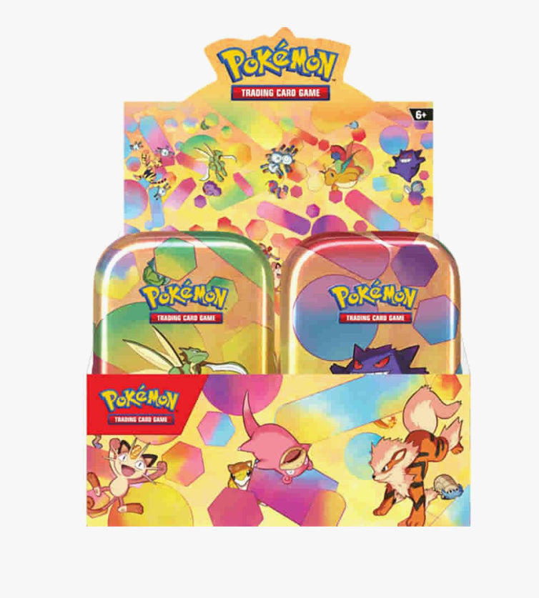 Pokemon Scarlet & Violet 151 Sealed Mini Tin Display (10 Tins)