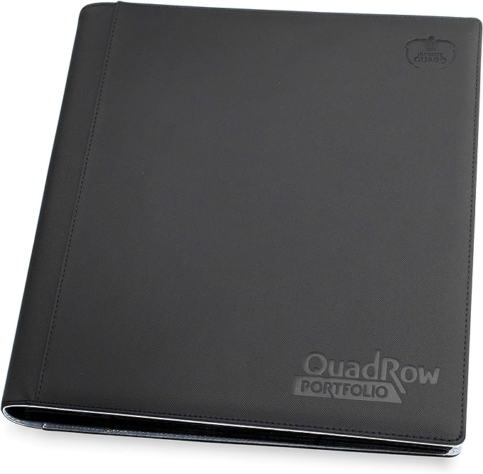 Portfolio: 24-Pocket QuadRow ZipFolio XenoSkin- Black