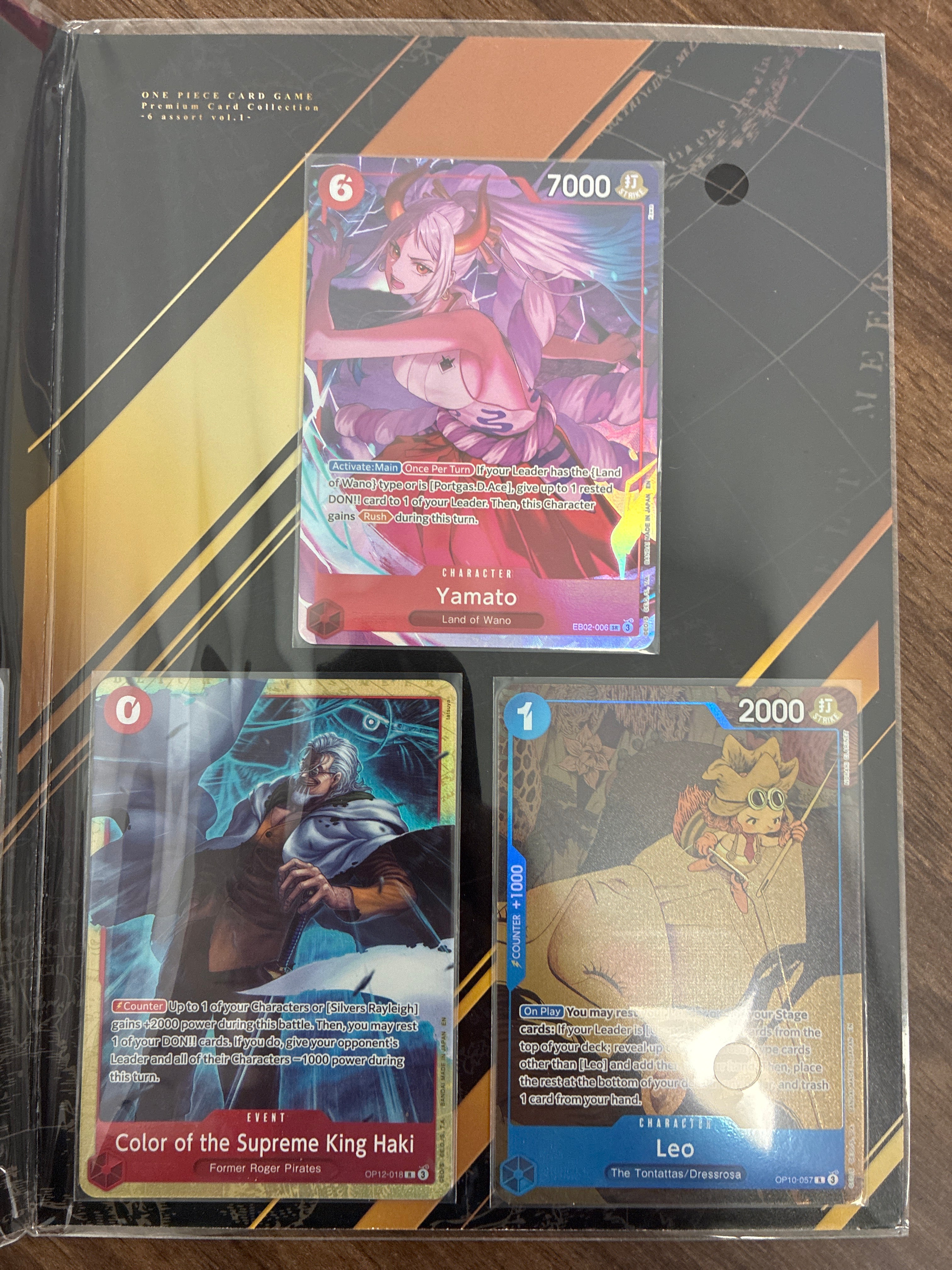 One Piece: Premium Card Collection 6 Assortment Volume 1 – Double