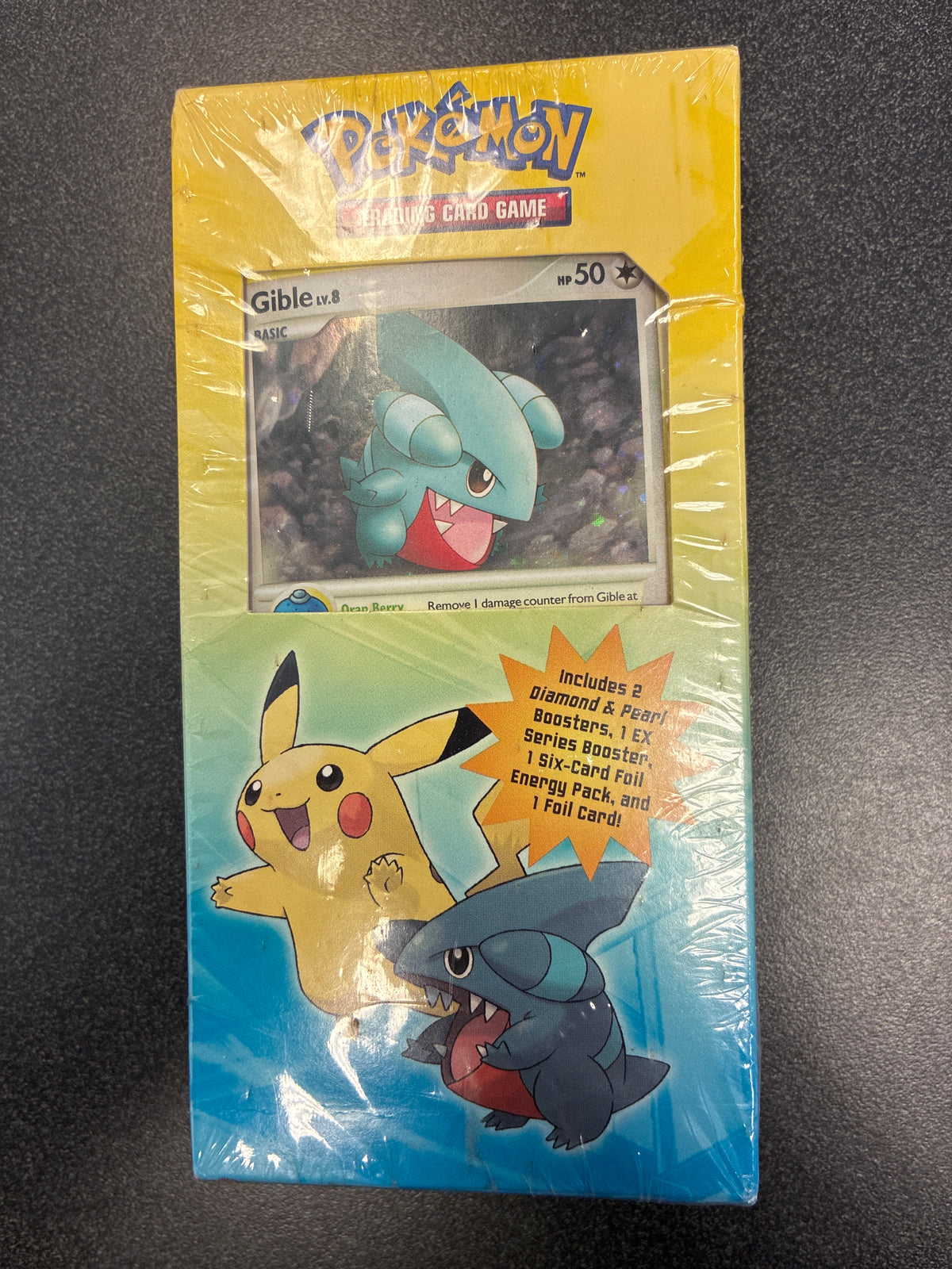 Gible Diamond & Pearl Power Pack (Contains 1 Random EX Series Booster + More)