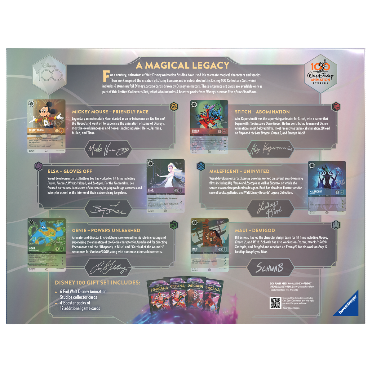 Disney Lorcana: Rise of the Floodborn D100 Collector Set Double Infinity Gaming Disney Lorcana: Rise of the Floodborn D100 Collector Set Double Infinity Gaming