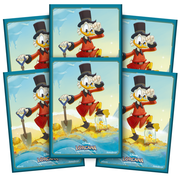 Lorcana Supplies: Into the Inklands: Scrooge McDuck Card Sleeves