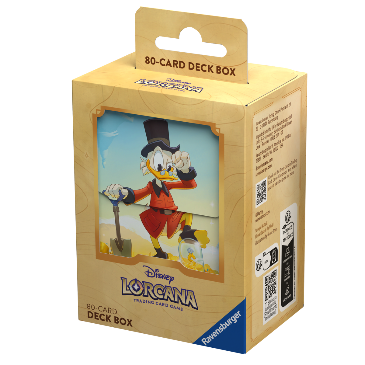 Lorcana Supplies: Into the Inklands: Scrooge McDuck Deck Boxes (Presale)