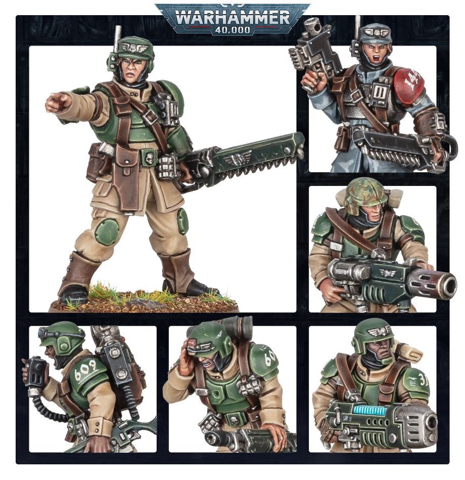 Warhammer 40,000: Astra Militarum: Cadian Shock Troops