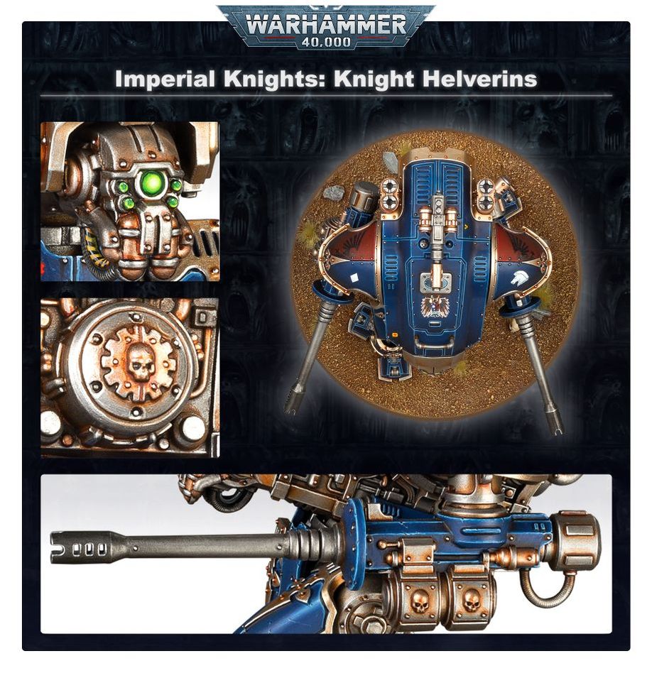 Warhammer 40,000: Imperial Knights: Knight Armigers