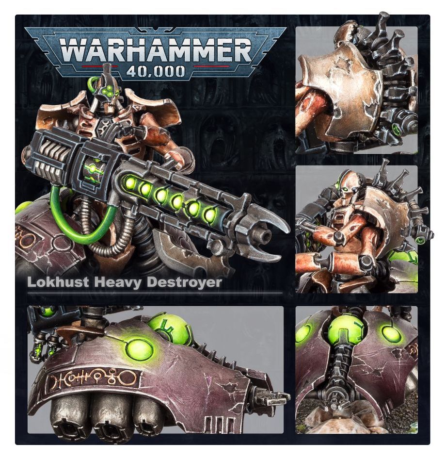 Warhammer 40,000: Necrons Lokhusts Heavy Destroyer