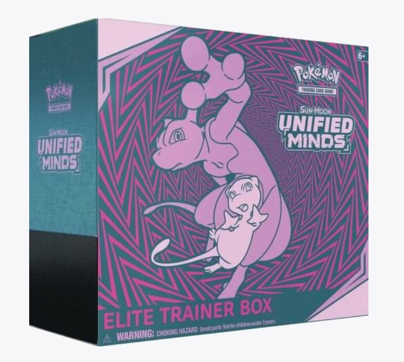 Pokemon Sun & Moon Unified Minds Elite Trainer Box