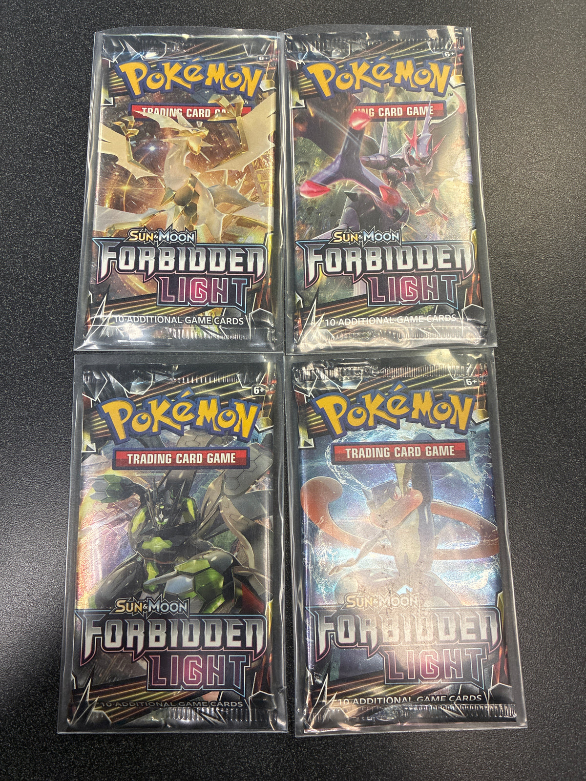 Forbidden Light Booster Pack Art Set (4)