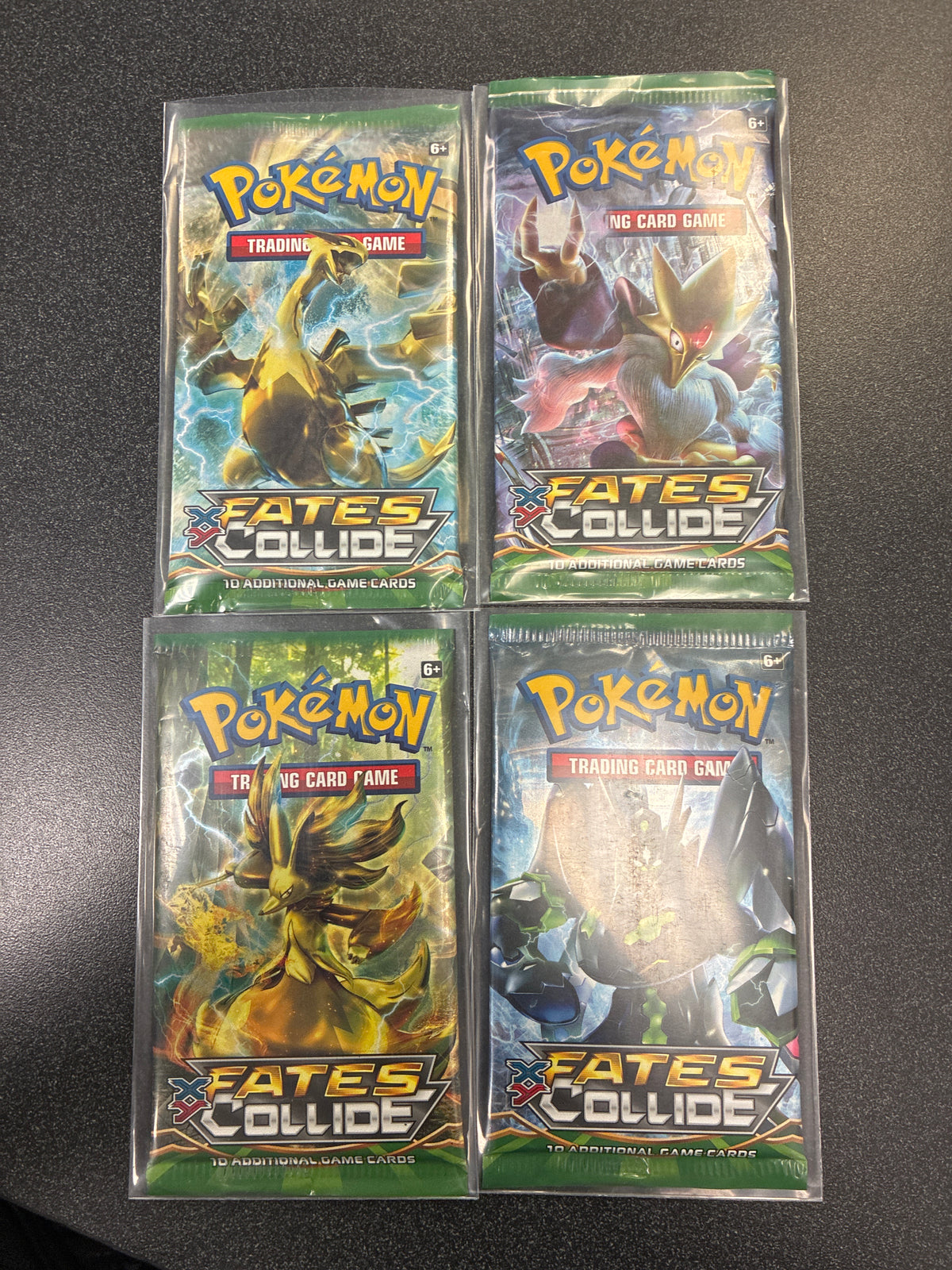 Fates Collide Booster Pack Art Set (4)