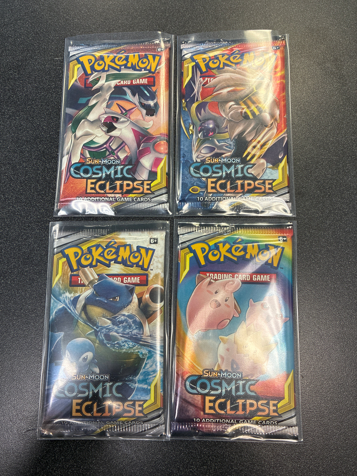 Cosmic Eclipse Booster Pack Art Set (4)