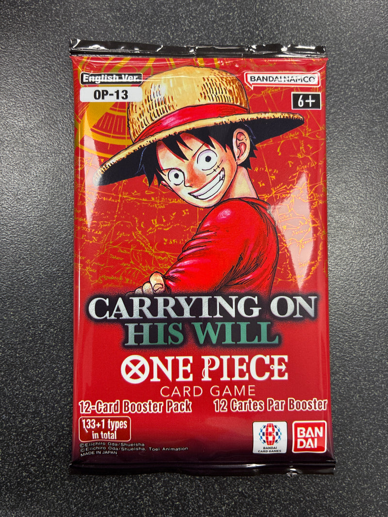 One Piece: Carrying On His Will Booster Pack (OP-13) – Double Infinity ...