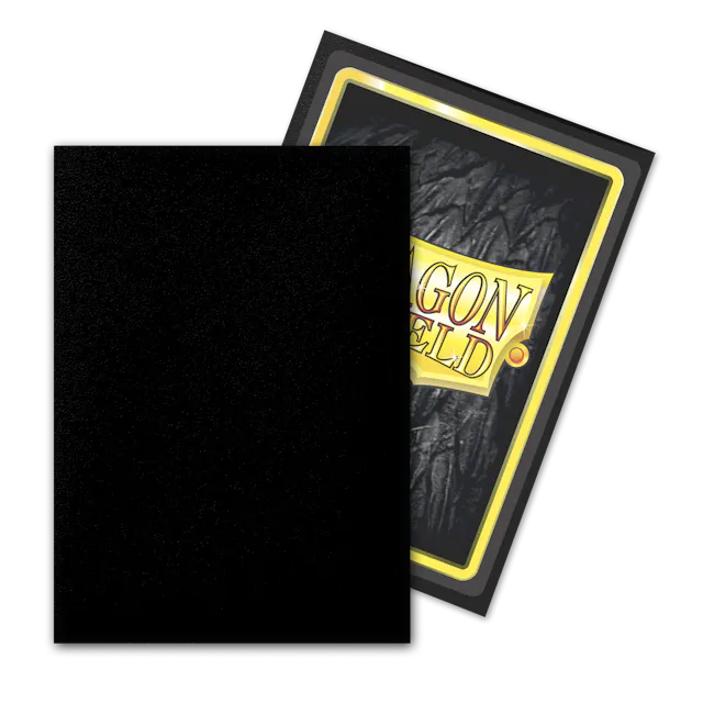 Supplies: Dragon Shield Sleeves - Black - Matte Outer Sleeves Supplies: Dragon Shield Sleeves - Black - Matte Outer Sleeves