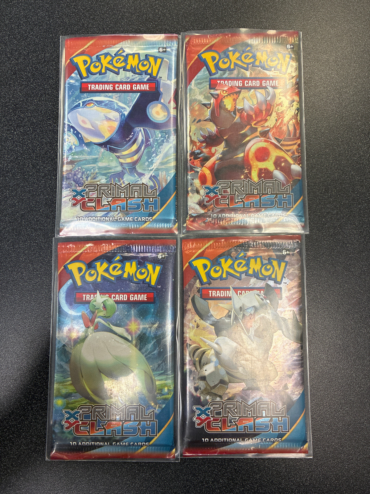 Primal Clash Booster Pack Art Set (4)