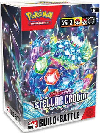 Pokemon TCG: Scarlet & Violet 07 Stellar Crown- Build & Battle Box