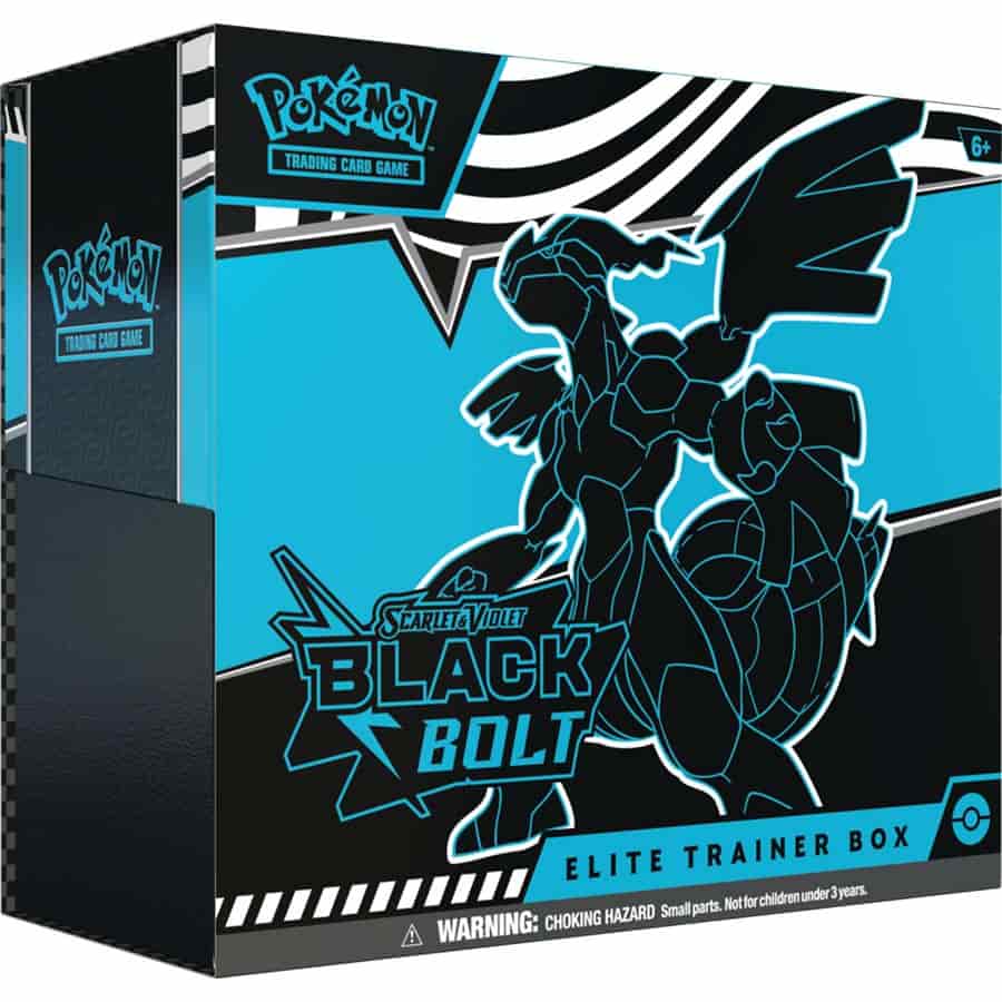 Pokemon: Scarlet And Violet 10.5: Black Bolt: Elite Trainer Box Pokemon: Scarlet And Violet 10.5: Black Bolt: Elite Trainer Box
