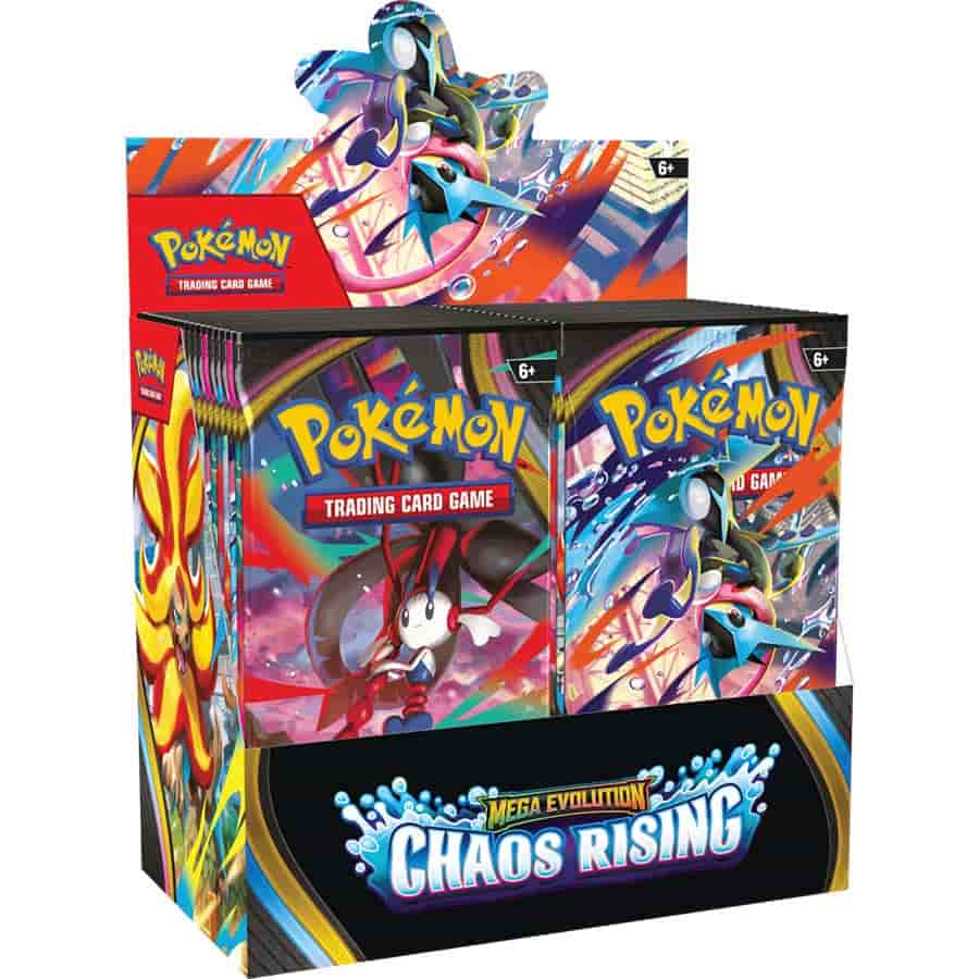 Pokemon Tcg: Mega Evolution Chaos Rising (Me04) Booster Box – Double  Infinity Gaming